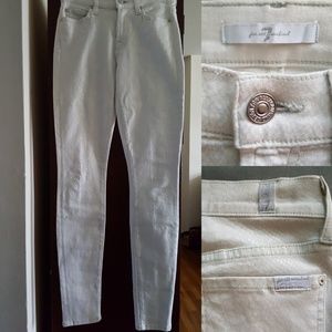 NEW:  The Skinny in White Clear Snake, Sz 27